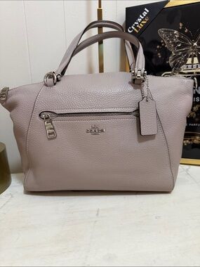 Coach Prairie Satchel in Light Gray